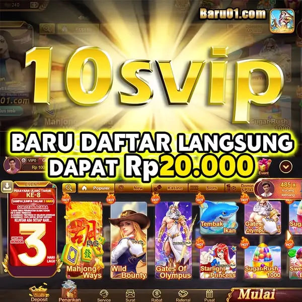 10svip Tangkapan Layar - Resmi